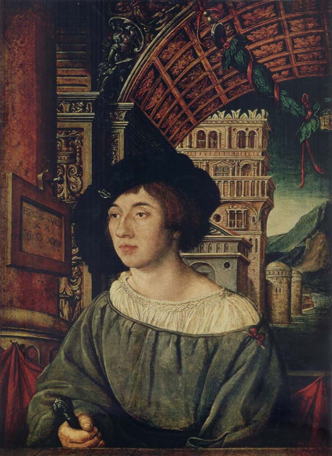 Portrait of a young man